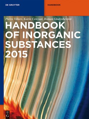 cover image of Inorganic Substances. 2015